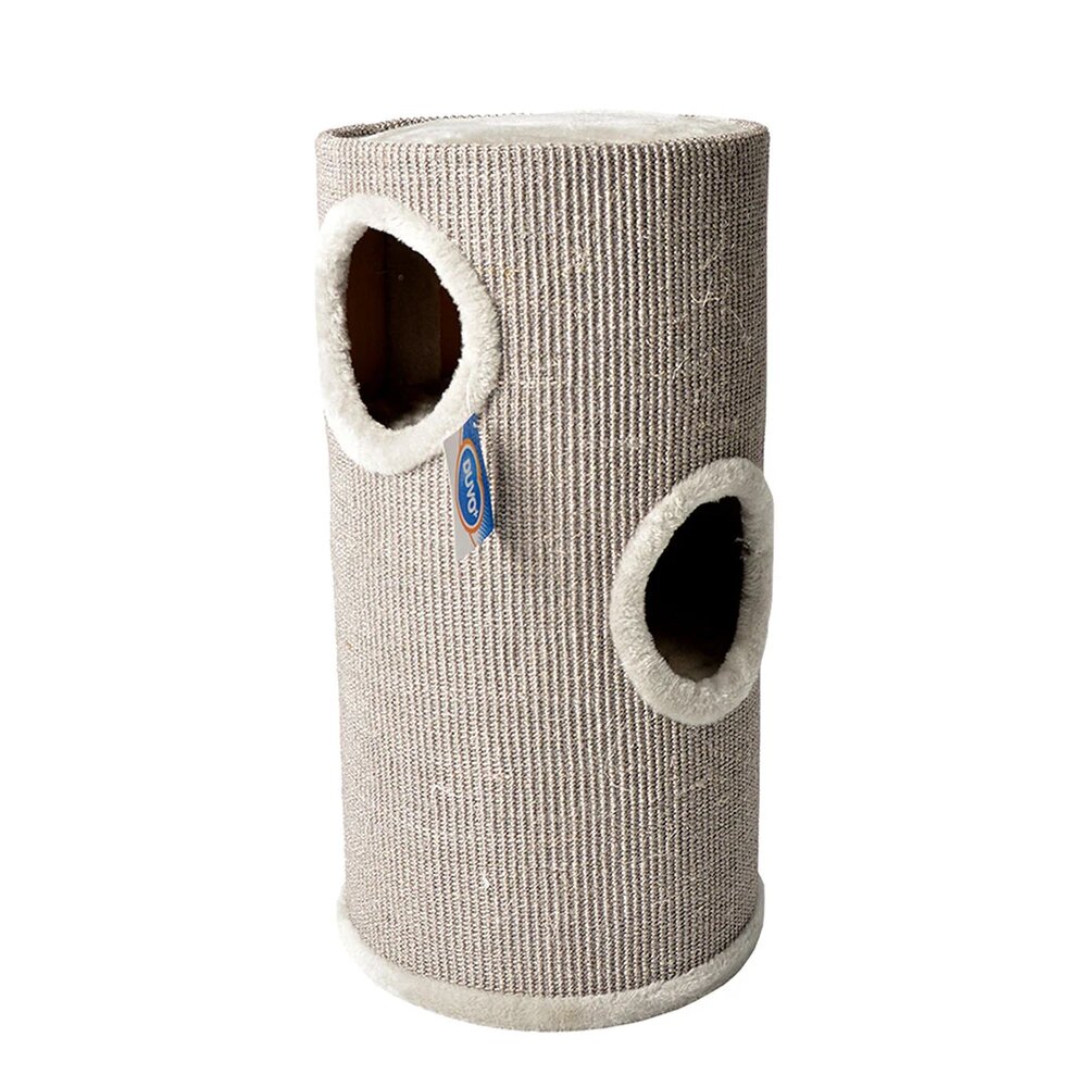 Krabton Tower &ndash; Lichtgrijs Krabmeubel voor Katten