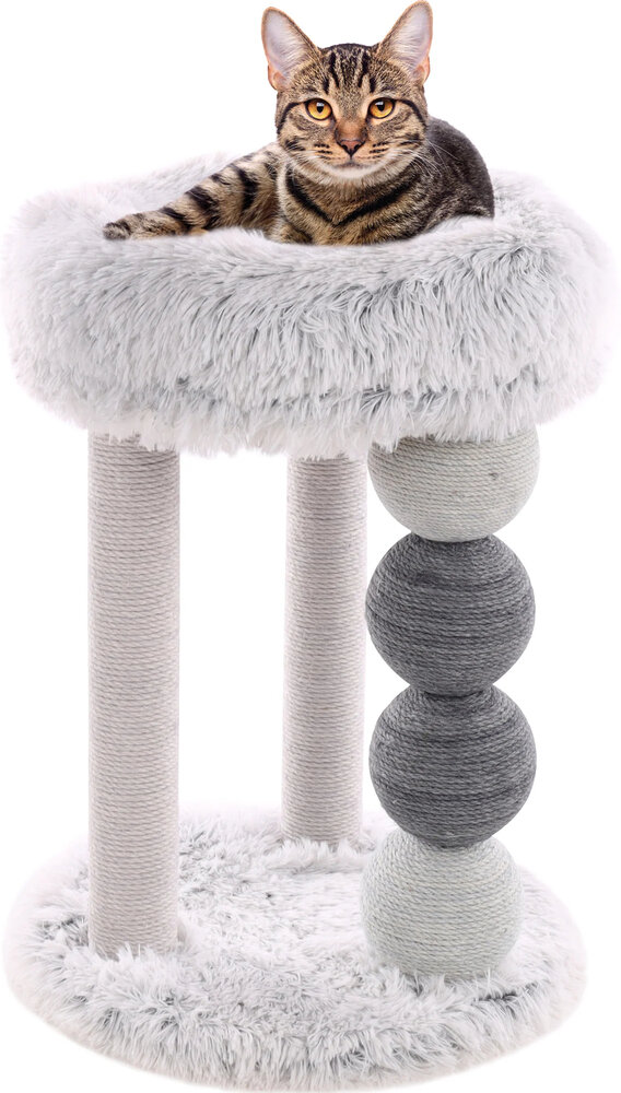 Krabpaal Duchess Grijs &amp; Wit