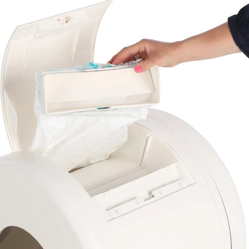 Kattentoilet Atlas Wit