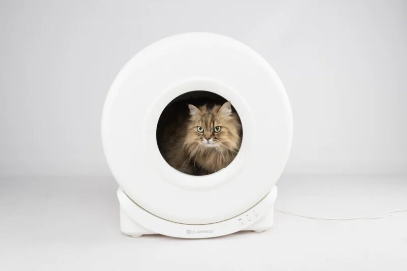 Kattentoilet Atlas Wit