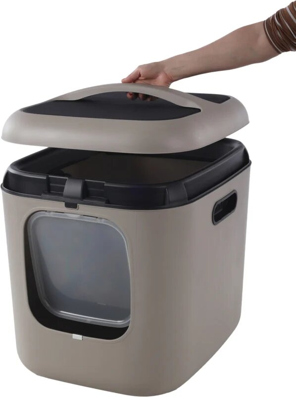 Kattentoilet Romy Taupe