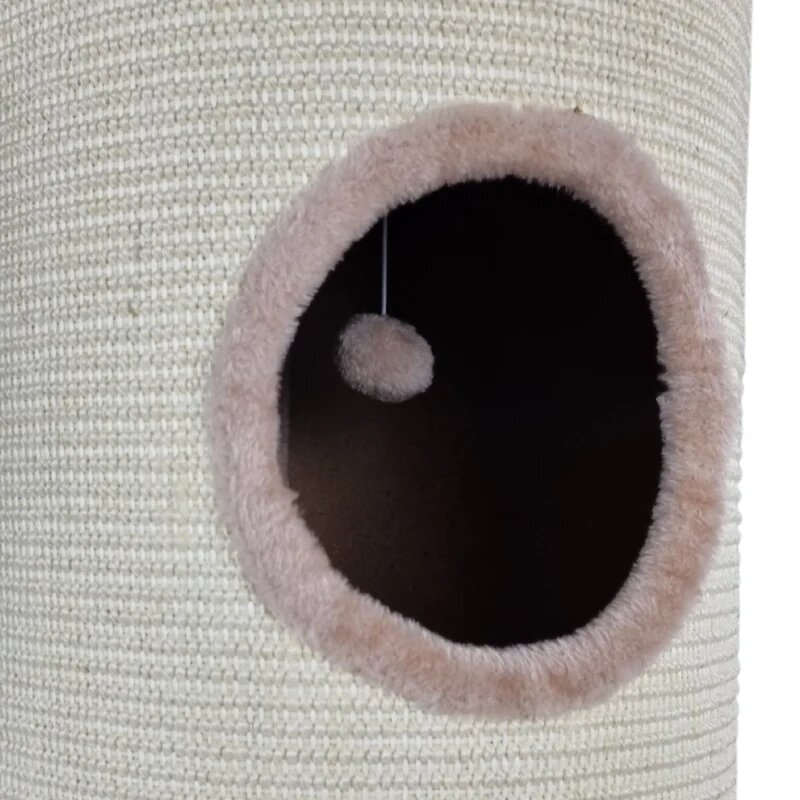 Krabton Cecil &ndash; Beige Krabmeubel voor Katten