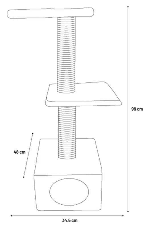 Krabpaal Charmaine Grijs