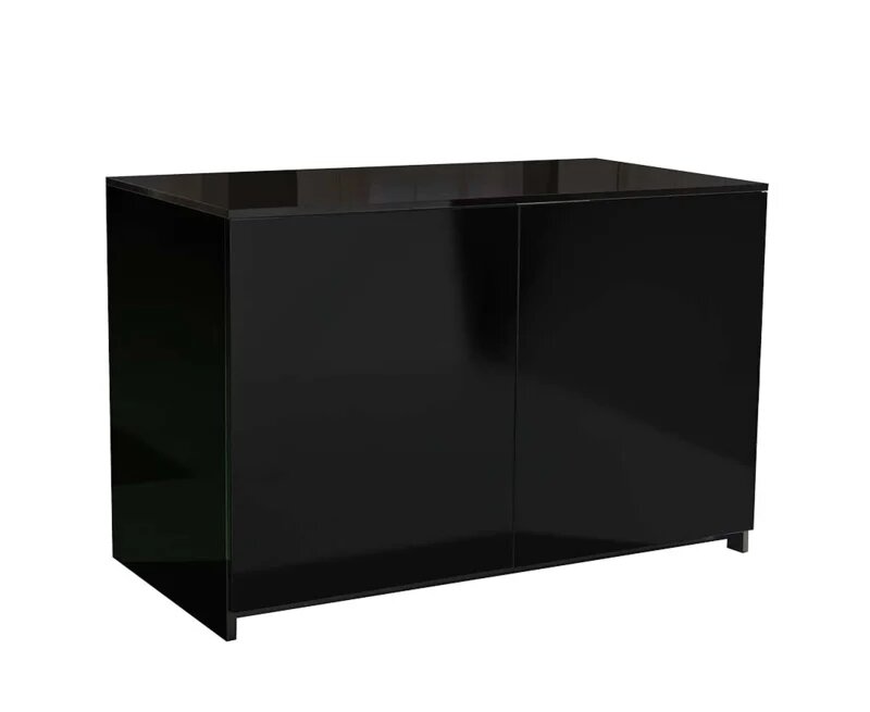 Terrarium knockdown Zwart + terrariumkast