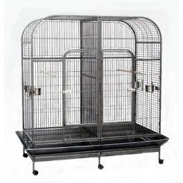 Papegaaienkooi Big Dubbel &ndash; Grote Dubbele Binnenkooi voor Papegaaien