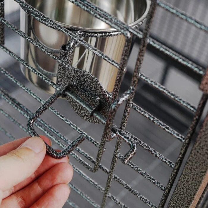 Papegaaienkooi Big Dubbel &ndash; Grote Dubbele Binnenkooi voor Papegaaien