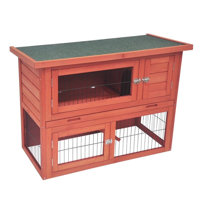 Konijnenhok Bonnie Classic &ndash; Buitenhok voor konijnen en cavia&rsquo;s