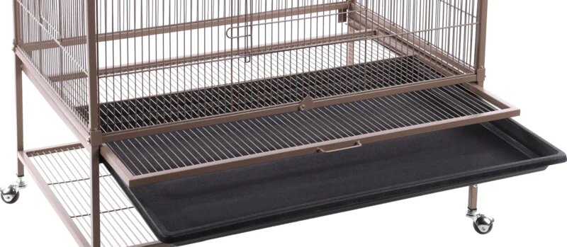 Voli&egrave;re Sumba &ndash; Taupe Binnenvoli&egrave;re voor Parkieten en Kanaries