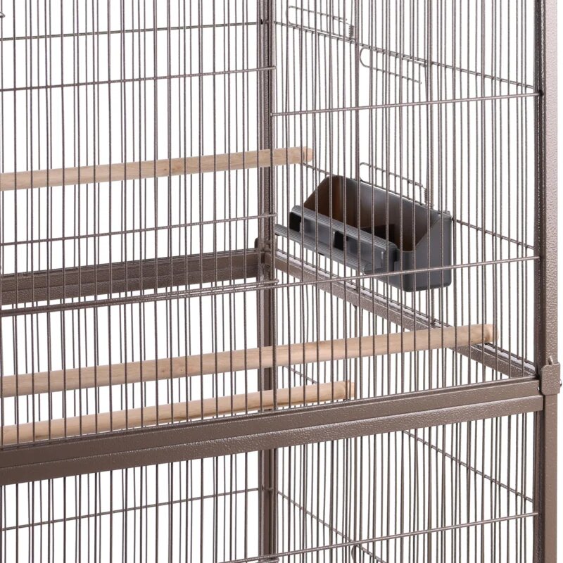 Voli&egrave;re Sumba &ndash; Taupe Binnenvoli&egrave;re voor Parkieten en Kanaries