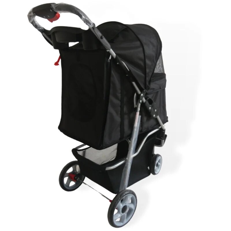 Hondenbuggy Modern - Zwart - 3 Wielen