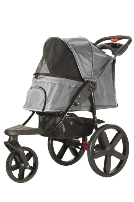 Hondenbuggy Comfort All Terrain - 3 Wielen - Antraciet