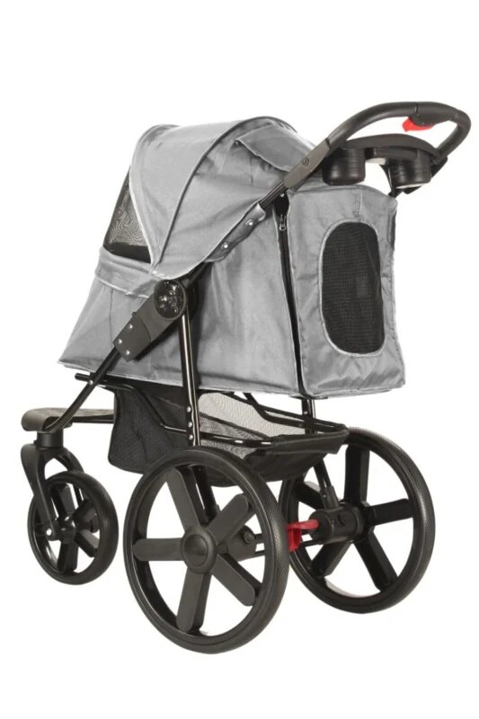 Hondenbuggy Comfort All Terrain - 3 Wielen - Antraciet