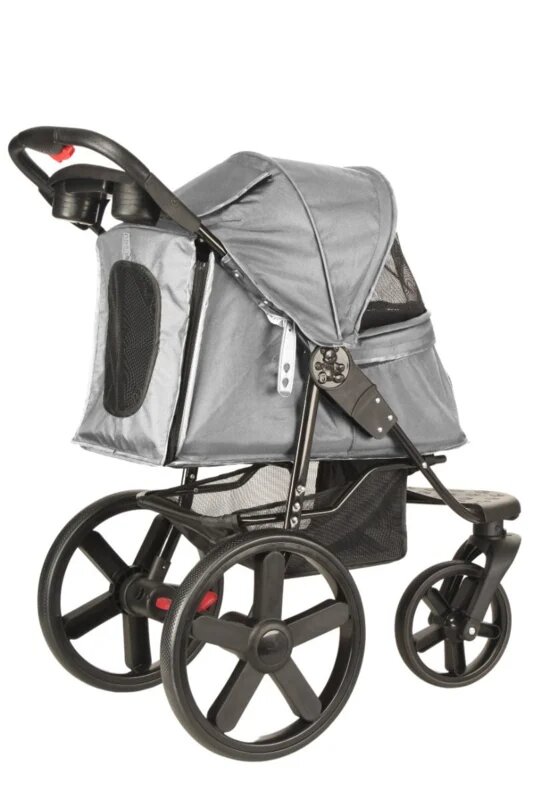 Hondenbuggy Comfort All Terrain - 3 Wielen - Antraciet