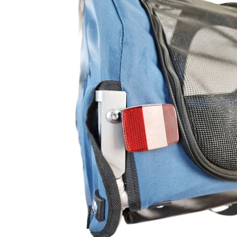 Hondenfietskar Streamline - Met Jogger Functie en Draaibaar voorwiel - Blauw