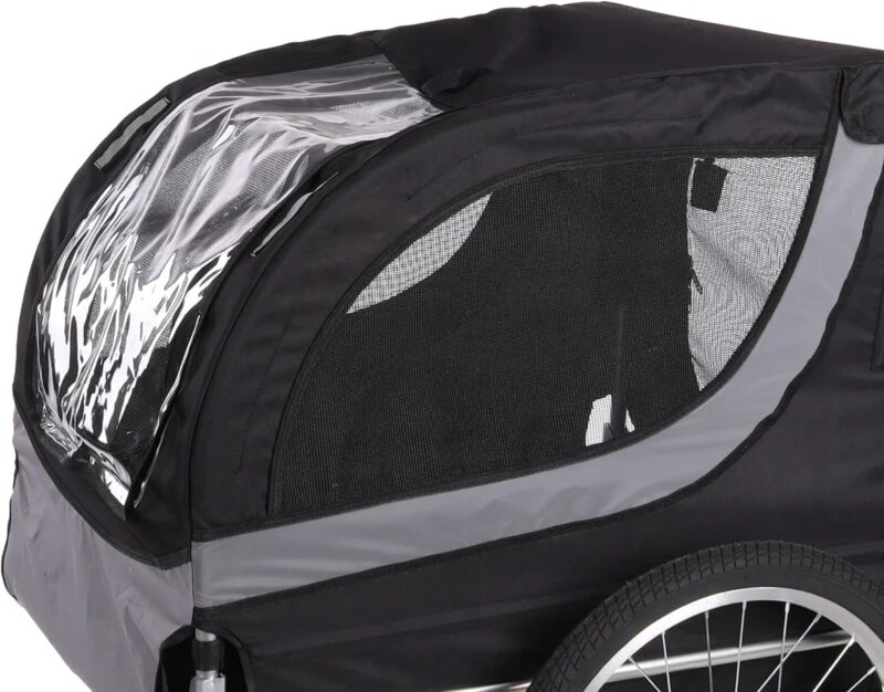 Hondenfietskar Tybalt Zwart