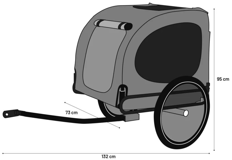 Hondenfietskar Jolene