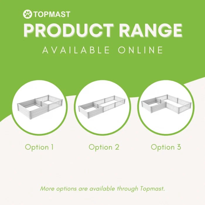 Werpkist + Uitloopren Maat 230 x 115 x 76 cm Extra Hoog