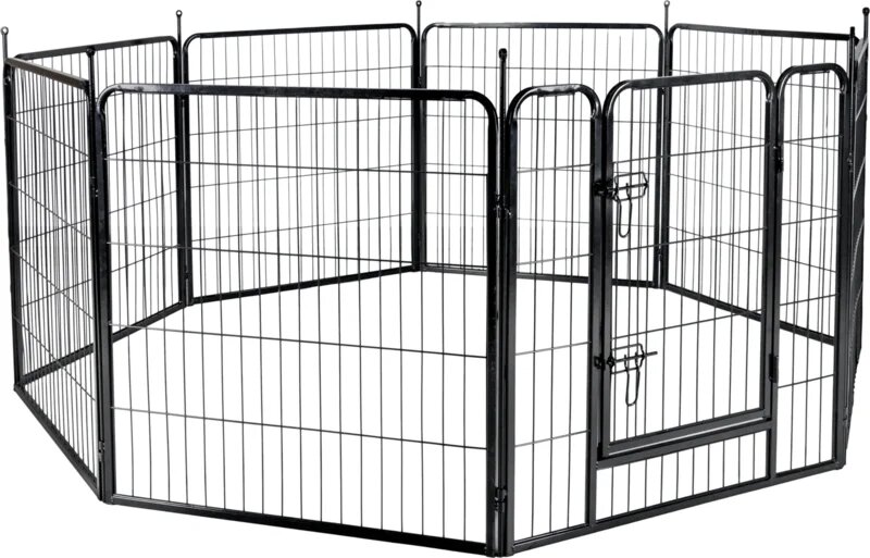 Puppyren ZECTA ZWART 205x196x80CM