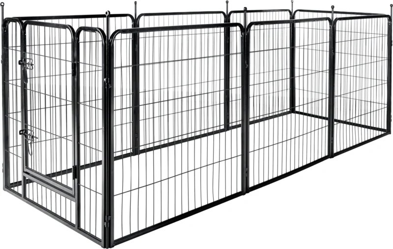 Puppyren ZECTA ZWART 205x196x80CM