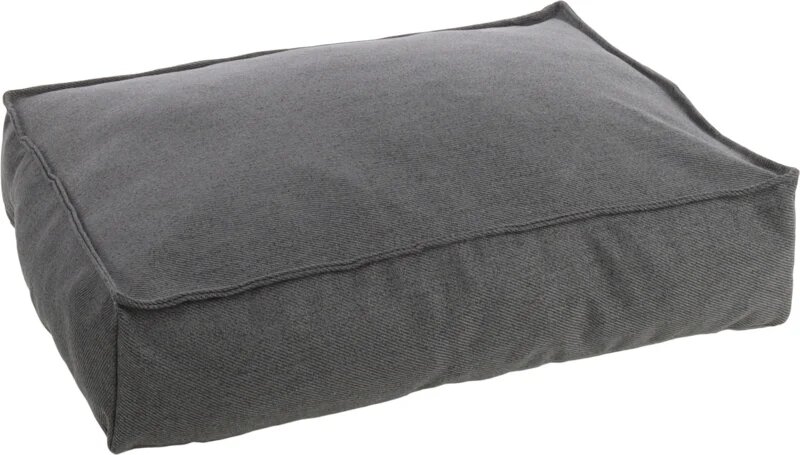 Kussen Baldar Rechthoekig Donkergrijs 80cm