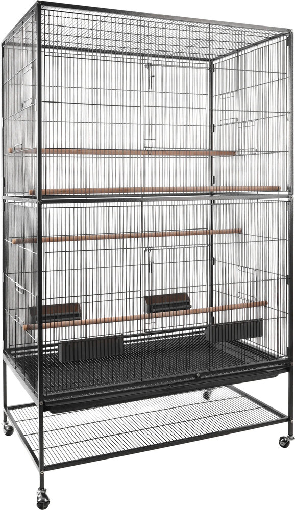 Voli&egrave;re Valor &ndash; Antraciet Binnenvoli&egrave;re voor Parkieten en Kanaries