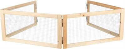 Indoor Ren Trixie Cavia &ndash; Houten Binnenren voor Cavia's met 4 Panelen 60x30 cm