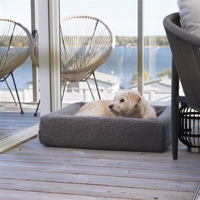 Bia bed premium hoes teddy grijs