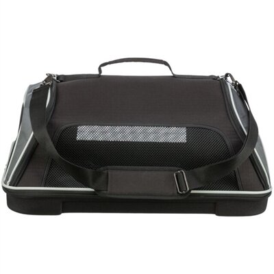 Vliegtuigtas Trixie Boarding Zwart/Grijs &ndash; Hondentas voor Handbagage in het Vliegtuig tot 7 kg 55x23x40 cm