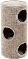 Krabton Greta M &ndash; Grijs/Naturel Krabmeubel voor Katten