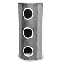 Krabton Berta L &ndash; Grijs/Wit Krabmeubel voor Katten