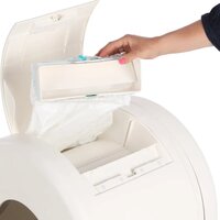 Kattentoilet Atlas Wit