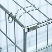 Bench Verzinkt M - 76 x 54 x 61 cm ( 2 deuren )