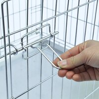 Bench Verzinkt XL - 107 x 68 x 75 cm ( 2 deuren )