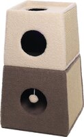 Krabton Doddo &ndash; Beige/Taupe Krabmeubel voor Katten
