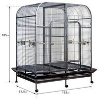 Papegaaienkooi Big Dubbel &ndash; Grote Dubbele Binnenkooi voor Papegaaien