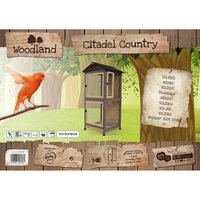Woodland Voli&egrave;re Citadel Country &ndash; Houten Buitenvoli&egrave;re voor Vogels