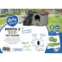 Hondenhok Pepita 2 eco groen
