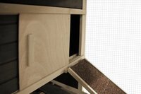 Houten Kippenhok Flora Country Bruin &ndash; Flamingo Buitenhok met Ren voor 2-3 Kippen