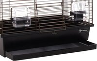 Vogelkooi Numfor 1 &ndash; Brons/Zwarte Binnenkooi voor Parkieten en Kanaries