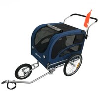 Hondenfietskar - Original Jogger - Met Jogger Functie - Blauw - XL