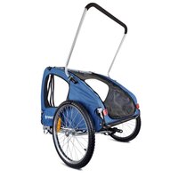 Hondenfietskar Streamline - Met Jogger Functie en Draaibaar voorwiel - Blauw