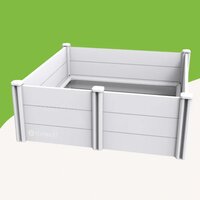 Werpkist + Uitloopren Maat 230 x 115 x 76 cm Extra Hoog