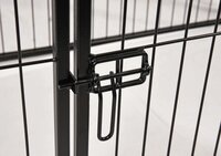 Puppyren KAZAN ZWART L 122x75x90CM