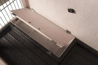 Konijnenhok Flamingo Combi 2 Urban &ndash; Dubbel Houten Buitenhok met 2 Afsluitbare Verdiepingen voor Konijnen 122x50x102 cm