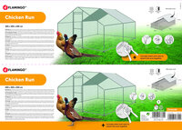 Kippenren Doerak 400 &ndash; Grote Metalen Buitenren voor Kippen en Pluimvee