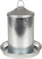 Drinkklok pluimvee Dobby zilver 4 liter