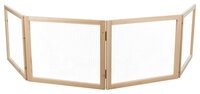 Indoor Ren Trixie 4 Panelen Hout &ndash; Binnenren voor Konijnen &amp; Knaagdieren Uitbreidbaar 60-240x50 cm