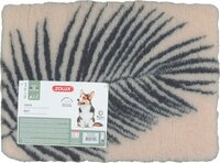 Vetbed Zolux Vegetal Gerecycled Beige &ndash; Isolerend Sneldrogend Vetbed met Antislip Latexlaag 70x50 cm
