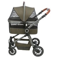 Trixie hondenbuggy maximaal 22 kg olijfgroen