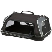 Vliegtuigtas Trixie Boarding Zwart/Grijs &ndash; Hondentas voor Handbagage in het Vliegtuig tot 7 kg 55x23x40 cm